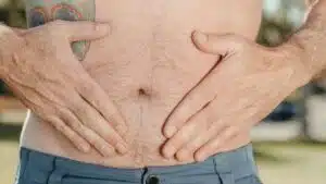 distensión abdominal