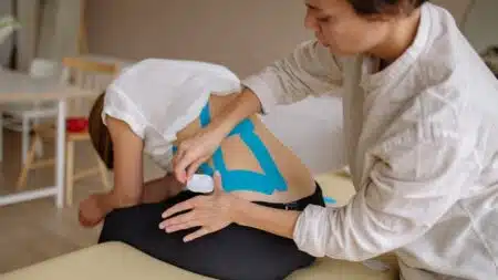 kinesio tape application